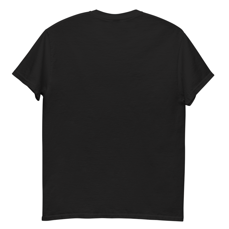 CockBlock® Logo Tee in black, back view